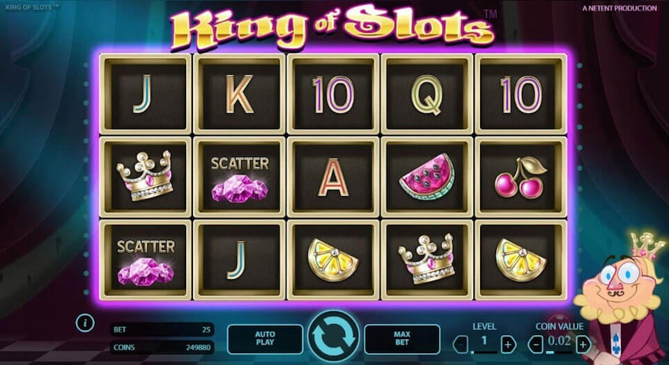 King Of Slots Mängu protsess