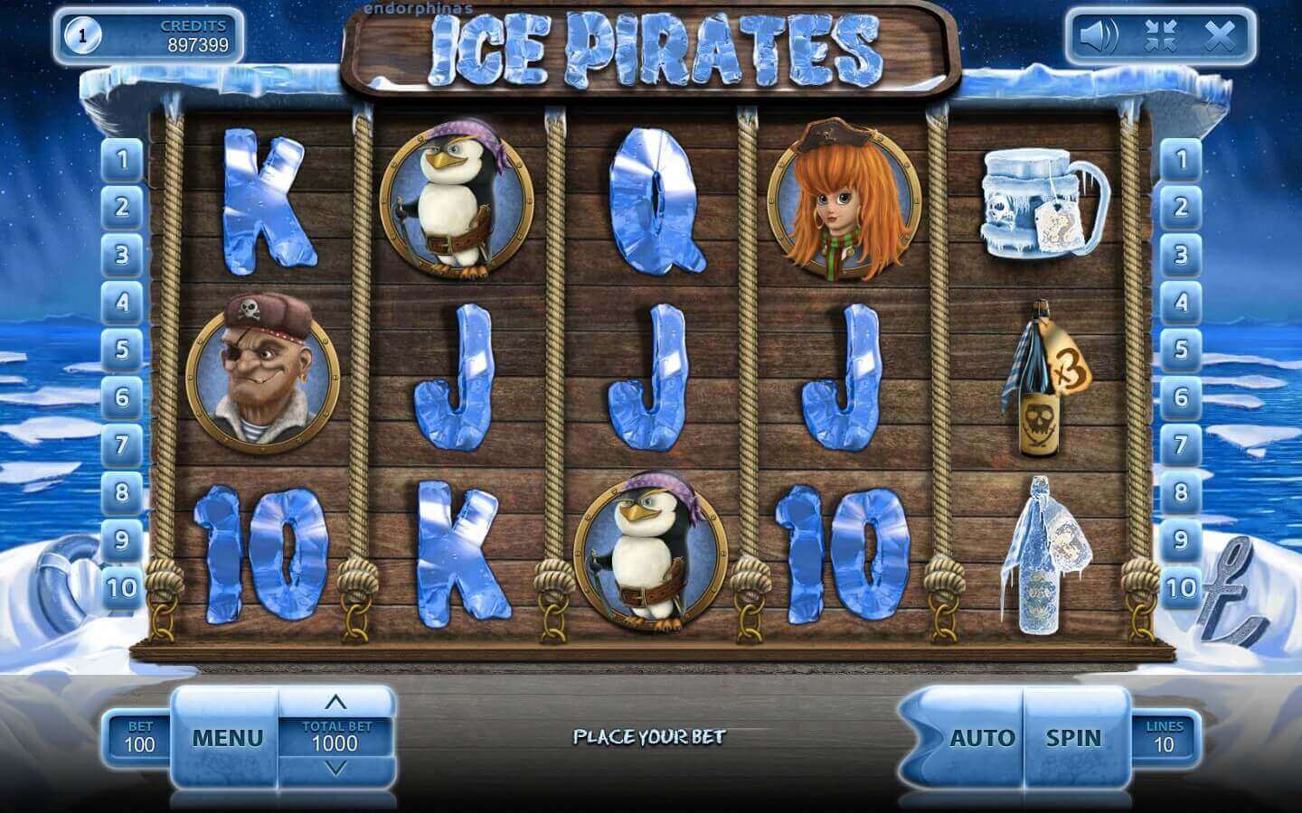 Ice Pirates Mängu protsess