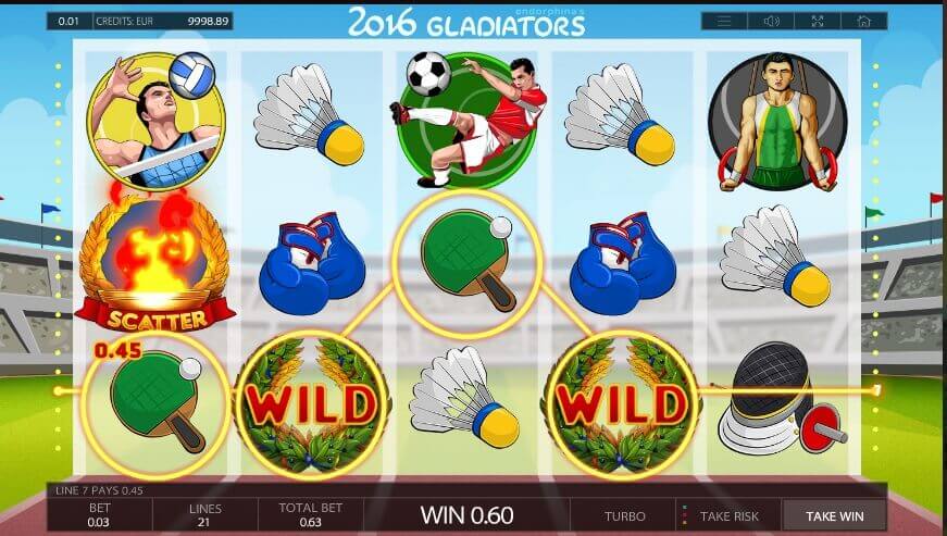2016 Gladiators Mängu protsess