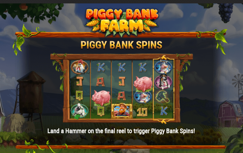 Piggy Bank Farm Mängu protsess