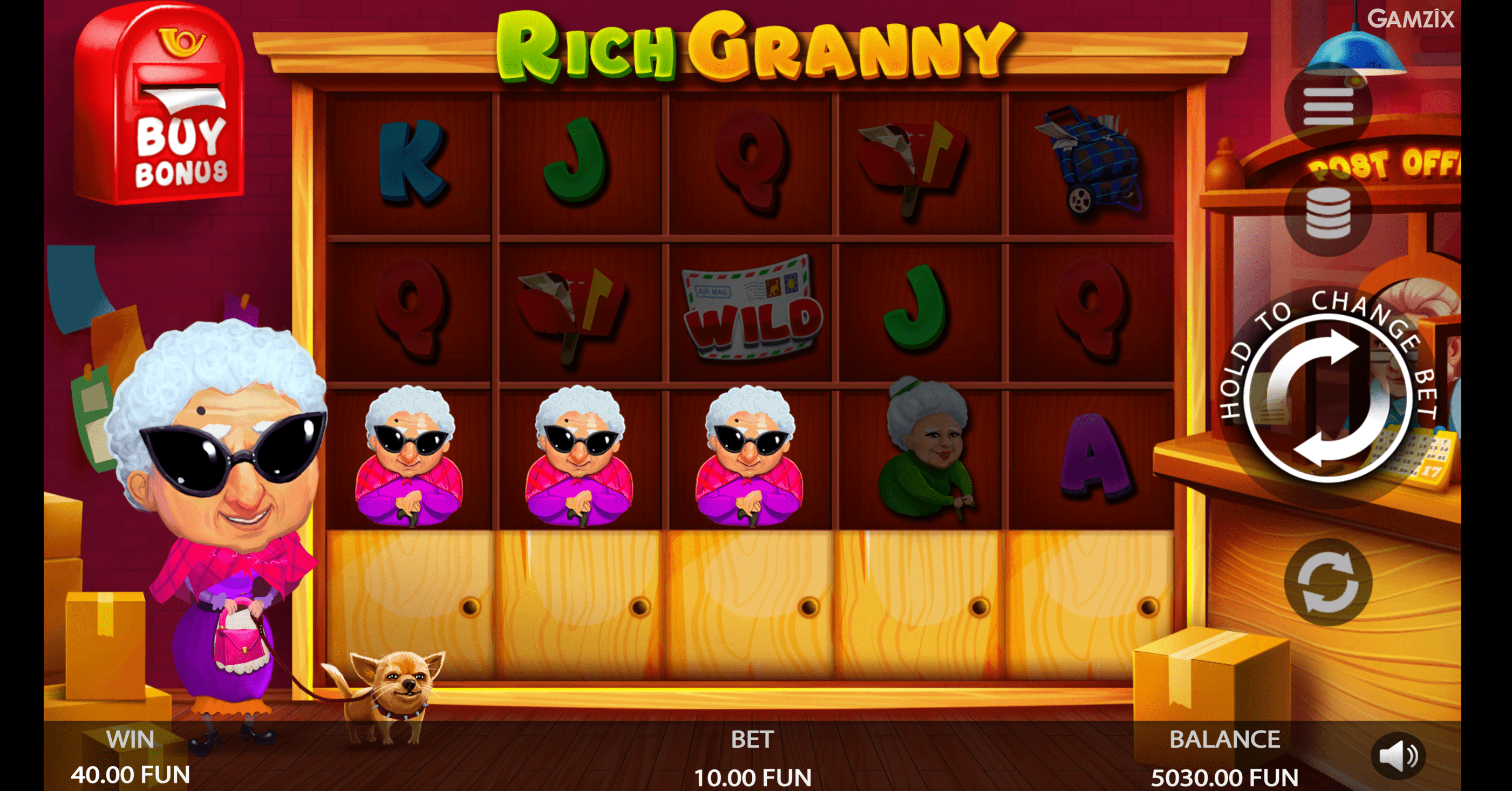 Rich Granny Mängu protsess