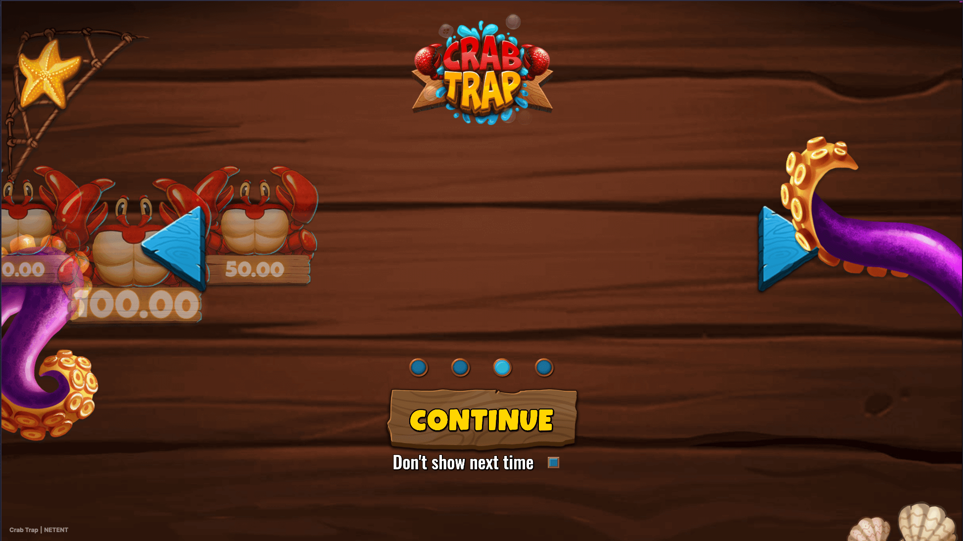 Crab Trap Mängu protsess